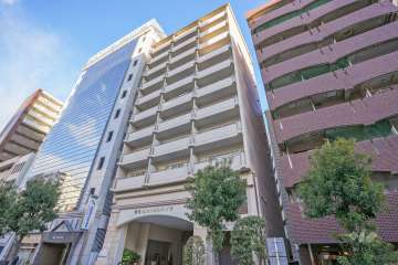 谷町セントラルハイツの外観（南西側から）