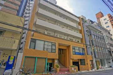 天満橋ガーデンハイツの外観（北東側から）