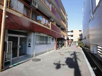 敷地の東側共用部分