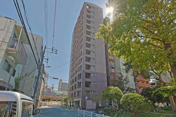 アーバンビュー西梅田パークサイドの外観（北東側から）