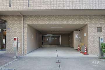 駐車場の出入口