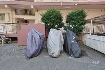 バイク置き場
