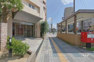 敷地南西側の前面道路