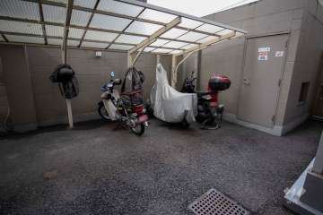 バイク置場