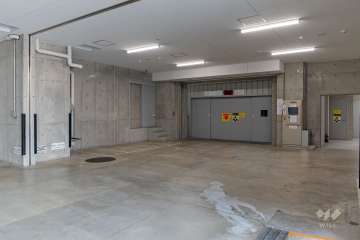 駐車場の出入り口