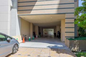 駐車場の出入り口　