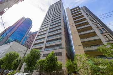 ウェリスジオ梅田レジデンスの外観（南東側から）