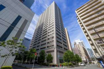 ウェリスジオ梅田レジデンスの外観（南西側から）