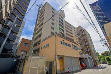 エクセランス梅田西の外観（北東側から）