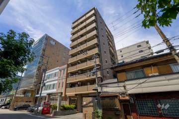 エステムコート梅田北の外観（南東側から） 