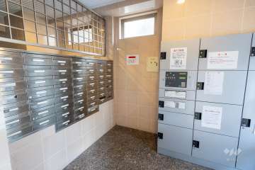 共用ポストと宅配ボックス