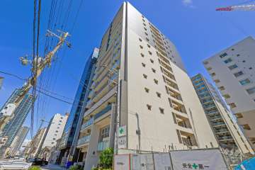 エステムプラザ梅田中崎町３ツインマークス-ノースレジデンスの外観（北西側から）