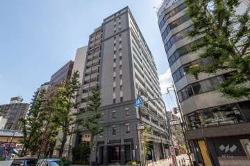 エスリード御堂筋梅田の外観（南西側から）