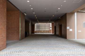 駐車場の出入り口