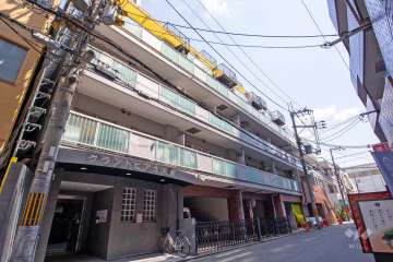 グラントピア北天満の外観（北西側から）