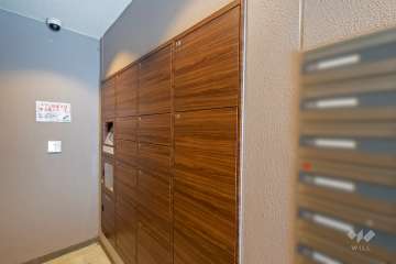 共用ポストと宅配ボックス