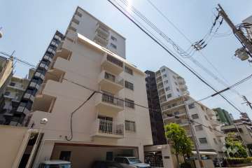 コープ野村天満橋の外観（北東側から）