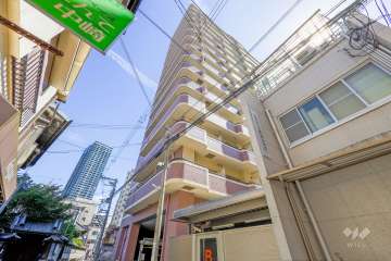 コスモグランシティ梅田東の外観（南西側から）