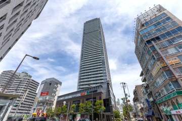 ジオタワー天六の外観（南東側から）