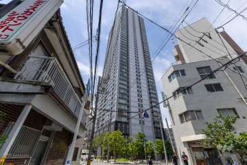 ジオタワー天六の外観（北東側から）