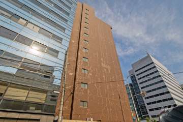 シティコーポ南森町の外観（北西側から）