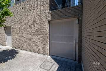駐輪場の出入り口