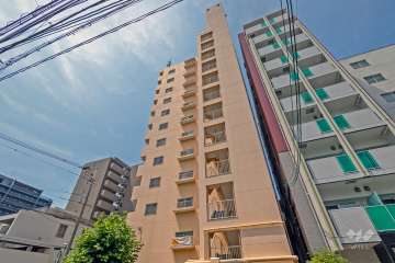 ストーク天満ハイムの外観（南東側から）