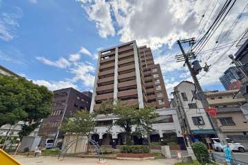 セレッソコート梅田北パークフロントの外観（北側から）