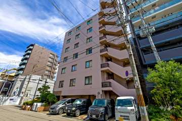 ソレイユ梅田西の外観（北西側から）