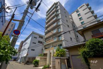 ドルチェヴィータ新梅田の外観（南東側から）