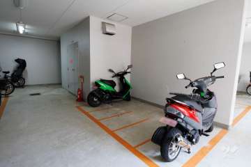 バイク置場