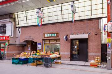 ノーブル南森町の外観（北東側から）