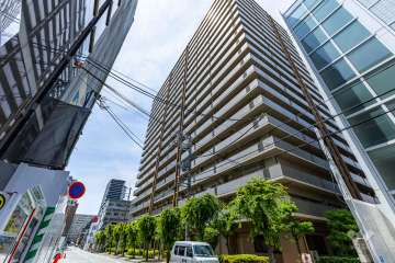 ファミール扇町アーバンステージの外観（南東側から）