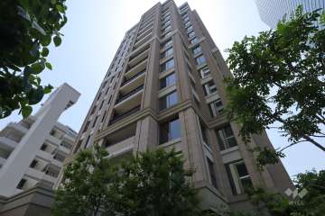 プレミスト梅田サウスの外観（北西側から）