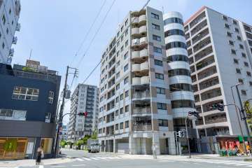 ベル・アーバニティ同心の外観（南東側から）