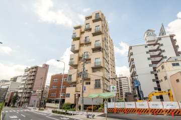 ポールハイツ淀の外観（北東側から）