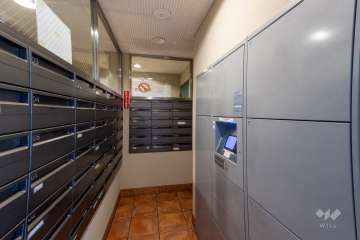 共用ポストと宅配ボックス