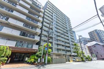 メロディーハイム同心パークウエストの外観（北西側から）