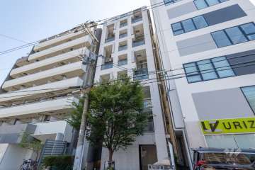 ルグランデ東梅田の外観（南西側から）