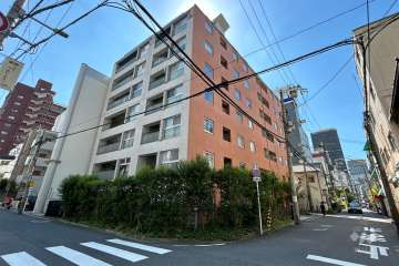 ルグランデ梅田東の外観（北東側から）