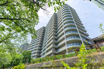 ロイヤルアーク花水都OSAKAの外観（北東側から）