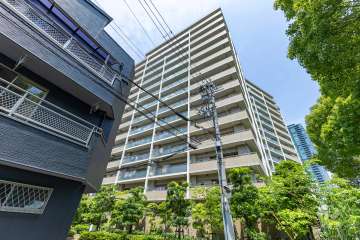 ロイヤルアーク花水都OSAKAの外観（南東側から）