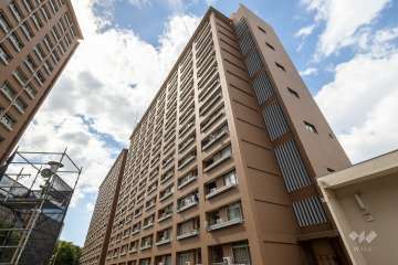 中津リバーサイドコーポA棟の外観（南東側から）