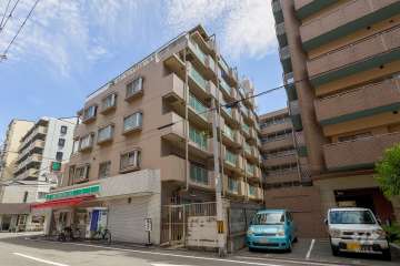 天六ビューハイツ外観（南西側から）　