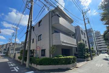 モアステージ川口の外観（北西側から）