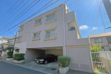 エンゼルハイム川口第3の外観（北西側から）