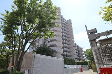 川口中青木パークホームズの外観（北東側から）