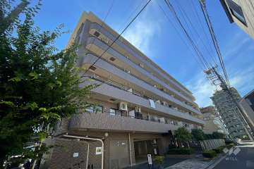 ダイアパレスステーションサイド川口の外観（北西側から）