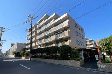 ローヤルシティ川口原町の外観（北東側から）