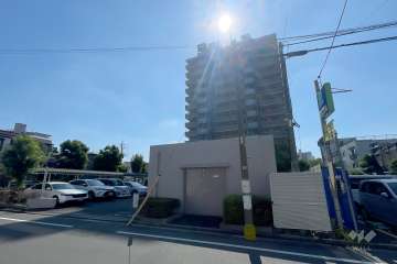 川口青木パークホームズの外観（北西側から）